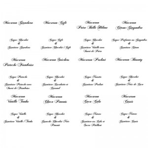 Fiche Macarons Verso